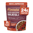 High Protein Dark Chocolate & Cranberry Muesli