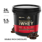 Gold Standard 100% Whey Protein Powder Double Rich Chocolate 4 kg and Micronised Creatine Powder Unflavoured 250 g