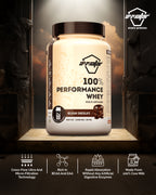 Avvatar 100% Performance Whey | 1 Kg | Belgian Chocolate Flavour