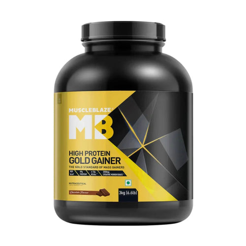 MuscleBlaze High Protein Gold Gainer - 3 Kg