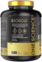 One Science Nutrition (OSN) 100% Iso Gold Whey Protein 5 lbs [ Grass Fed Whey]- 27g Protein, 5.3g Glutamine, 6.4g BCAA - banana split