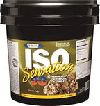 Ultimate Nutrition Iso Sensation Whey Protein (5 pounds, Chocolate Fudge)