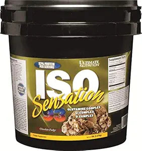 Ultimate Nutrition Iso Sensation Whey Protein (5 pounds, Chocolate Fudge)