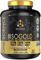 One Science Nutrition (OSN) 100% Iso Gold Whey Protein 5 lbs [ Grass Fed Whey]- 27g Protein, 5.3g Glutamine, 6.4g BCAA - banana split
