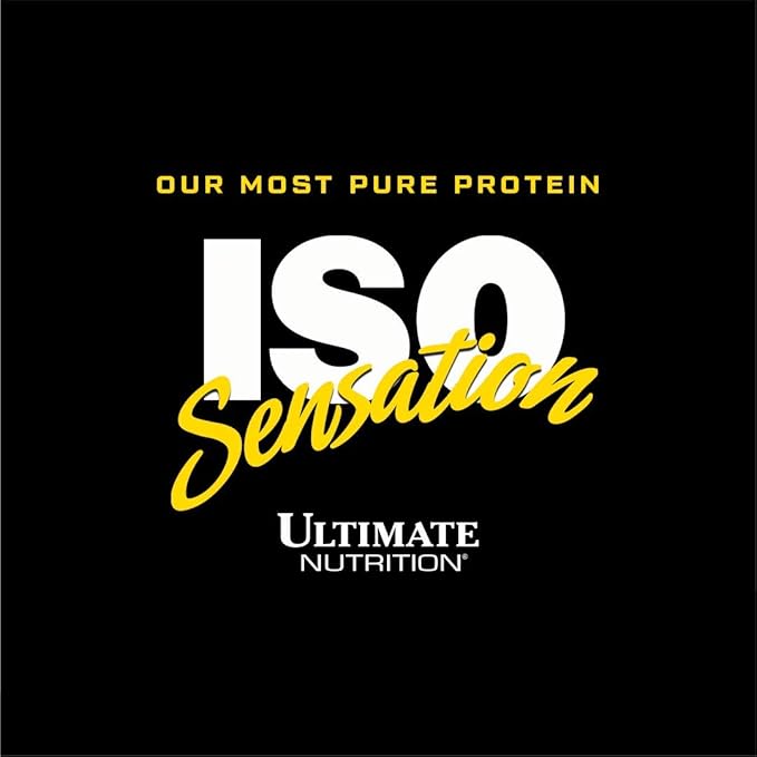 Ultimate Nutrition Iso Sensation Whey Protein (5 pounds, Chocolate Fudge)