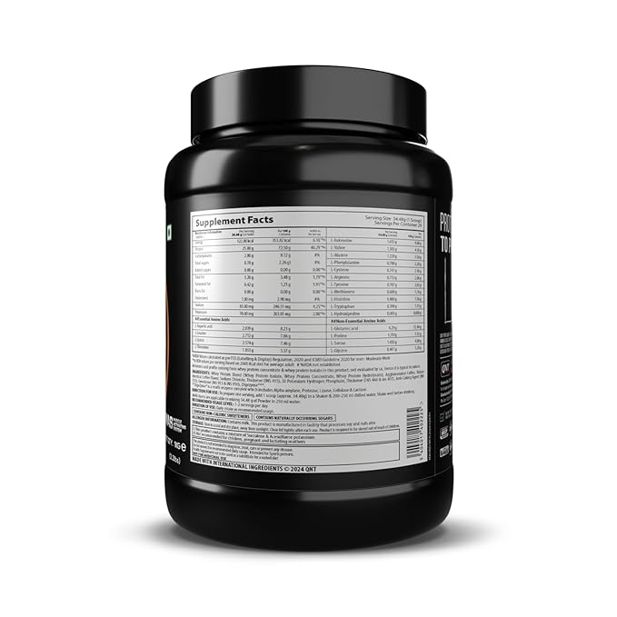 QNT Prime Whey Protein Powder – Coffee