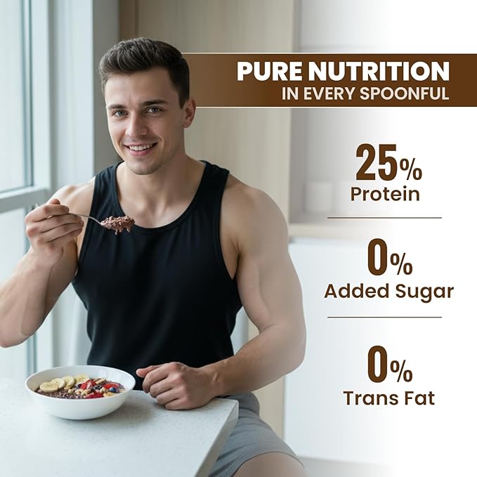 PINTOLA 25g High Protein Oats 1kg, Dark Chocolate