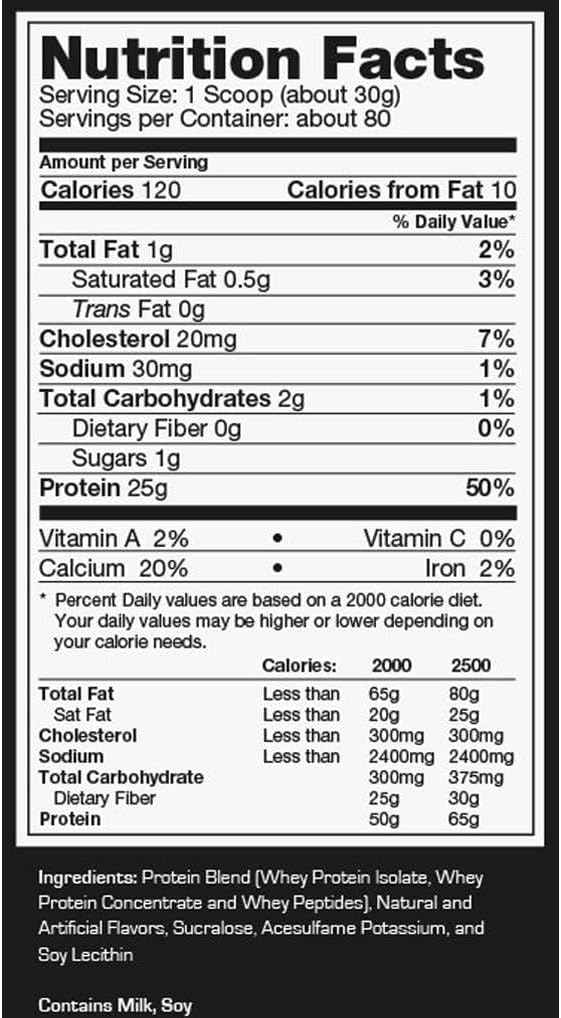 Ultimate Nutrition PROSTAR 100% Whey Protein Powder - Low Carb, Keto Friendly - 80 Servings, Vanilla Crème, 5.28 Pounds