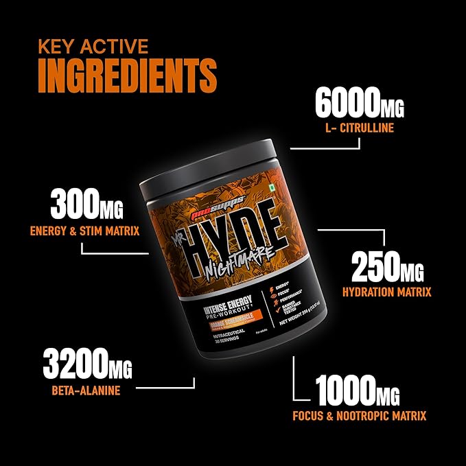 PS PROSUPPS Hyde Nightmare Pre-Workout 30 Servings