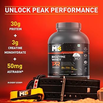 MuscleBlaze Biozyme Whey Protein PR Powder 2 Kg