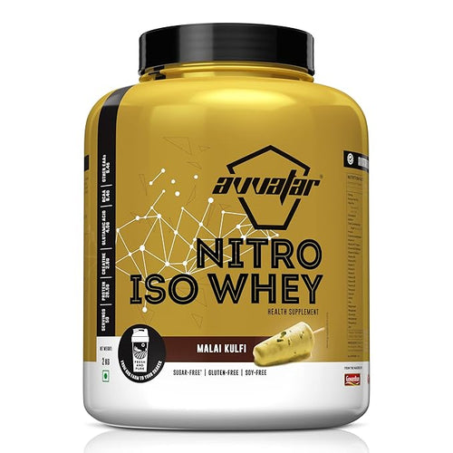avvatar NITRO ISO WHEY | 2Kg | Malai Kulfi