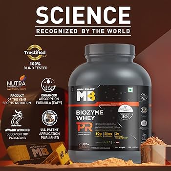 MuscleBlaze Biozyme Whey Protein PR Powder 2 Kg