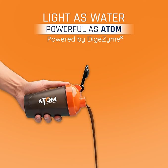 AS-IT-IS Nutrition ATOM Whey Protein 1kg | 27g protein | Isolate & Concentrate | Double Rich Chocolate |