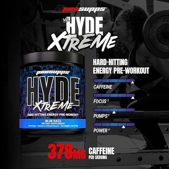 PROSUPPS Mr. Hyde Xtreme Pre Workout Powder 30 Servings