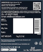 MuscleBlaze Mass Gainer XXL (Chocolate, 1kg / 2.2lbs, 10 Servings) | With Complex Carbs, High Protein & Digestive Enzymes, Powder