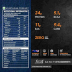 AS-IT-IS ATOM PWR Whey Protein with Enzymes, 24g Protein, 11g EAA, Lean Muscle Gains & Rapid Recovery, Easy Digest, 1Kg Double Rich Chocolate