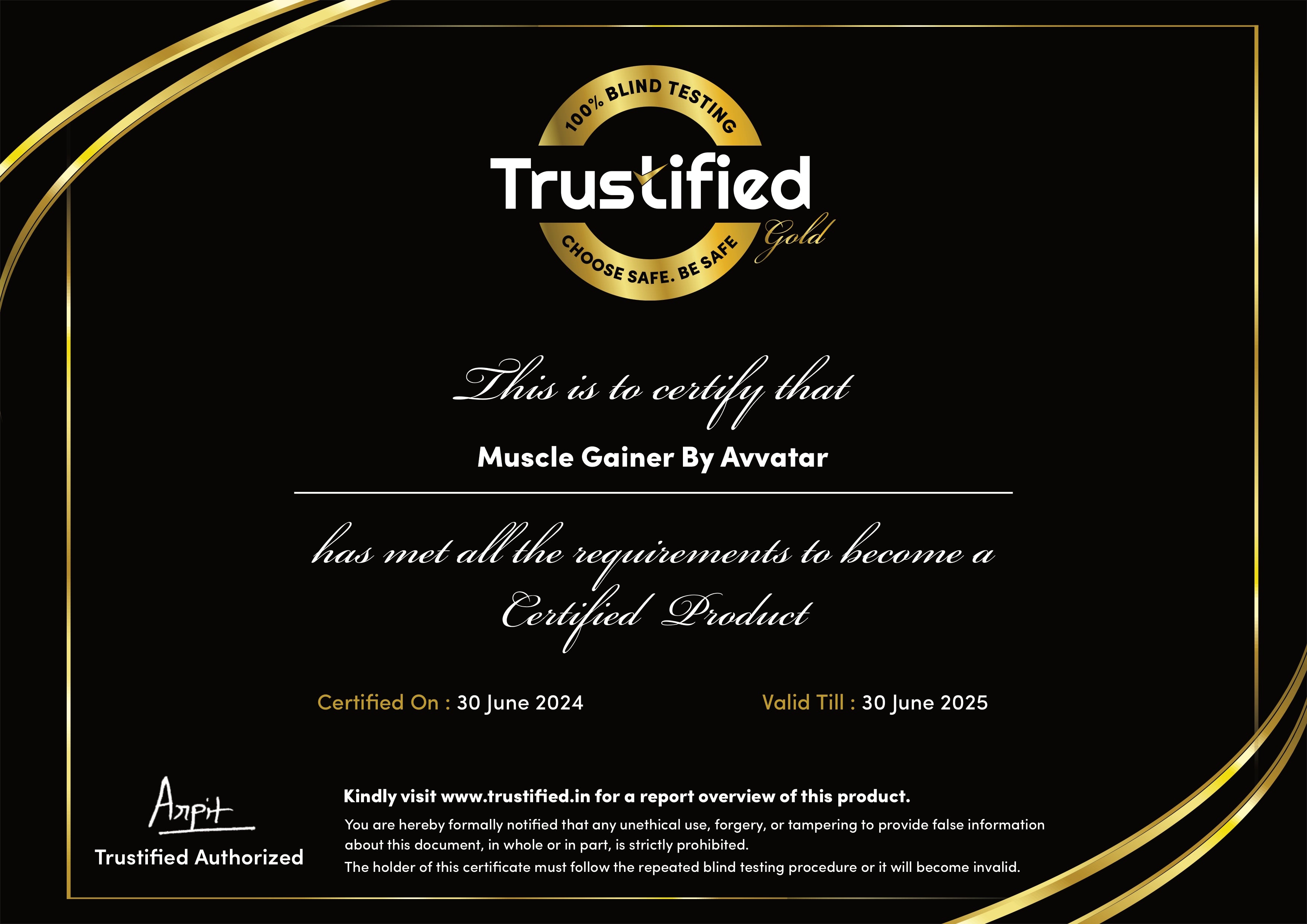 Avvatar Muscle Gainer | 2 Kg | Belgian Chocolate