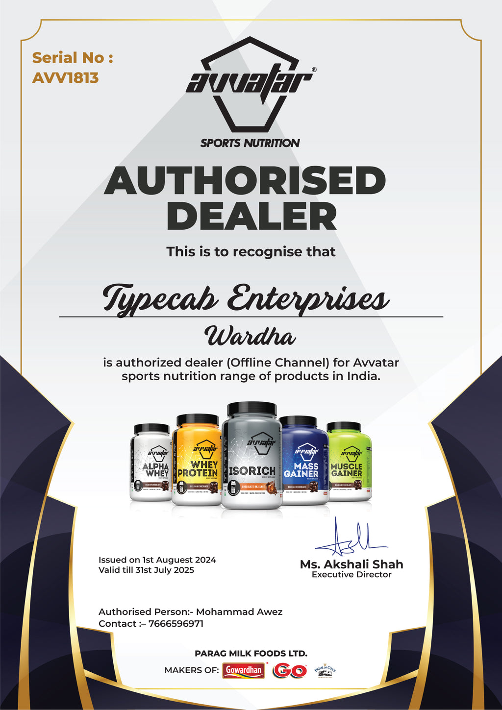 avvatar NITRO ISO WHEY | 2Kg | Malai Kulfi