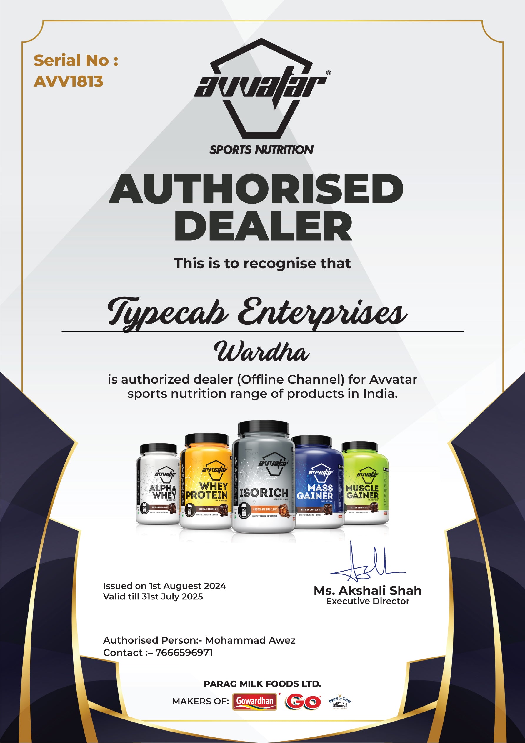 Avvatar Isorich 2 kg Whey