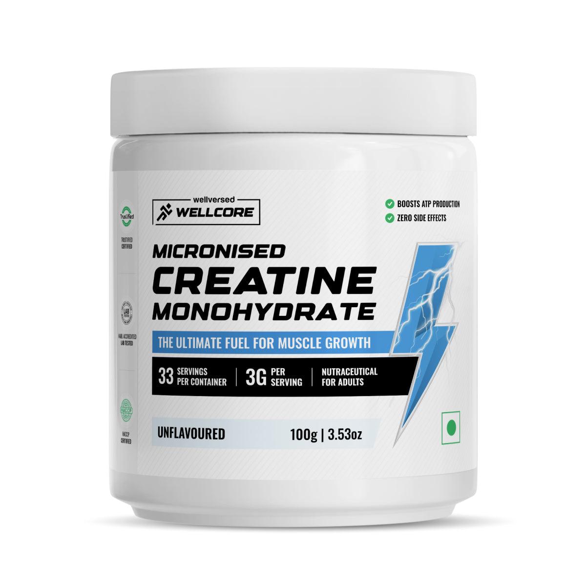 Wellcore - Pure Micronised Creatine Monohydrate