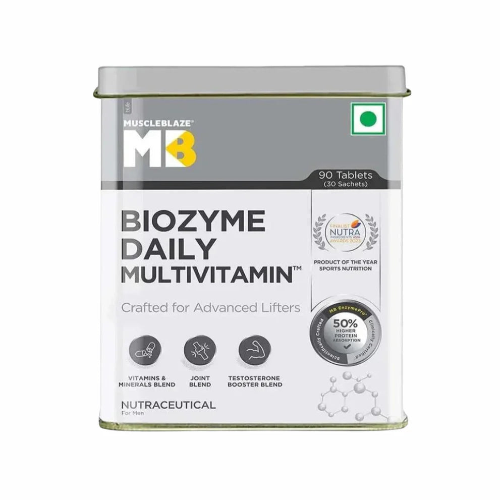 (MB) MuscleBlaze Biozyme Daily Multivitamin, 90 tablet