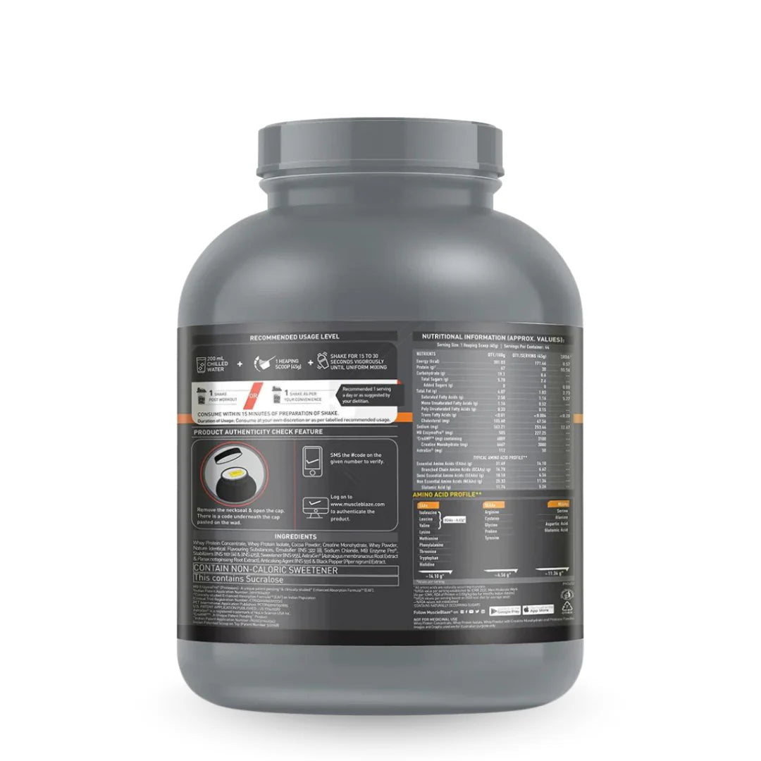 MB MuscleBlaze Biozyme Whey PR