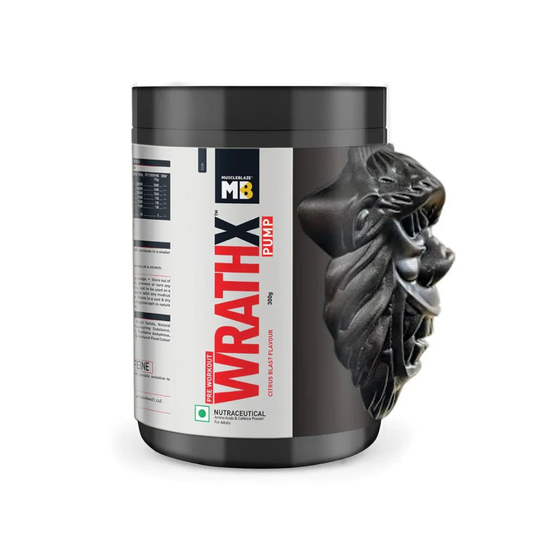 (MB) MuscleBlaze WrathX Pump Pre-Workout