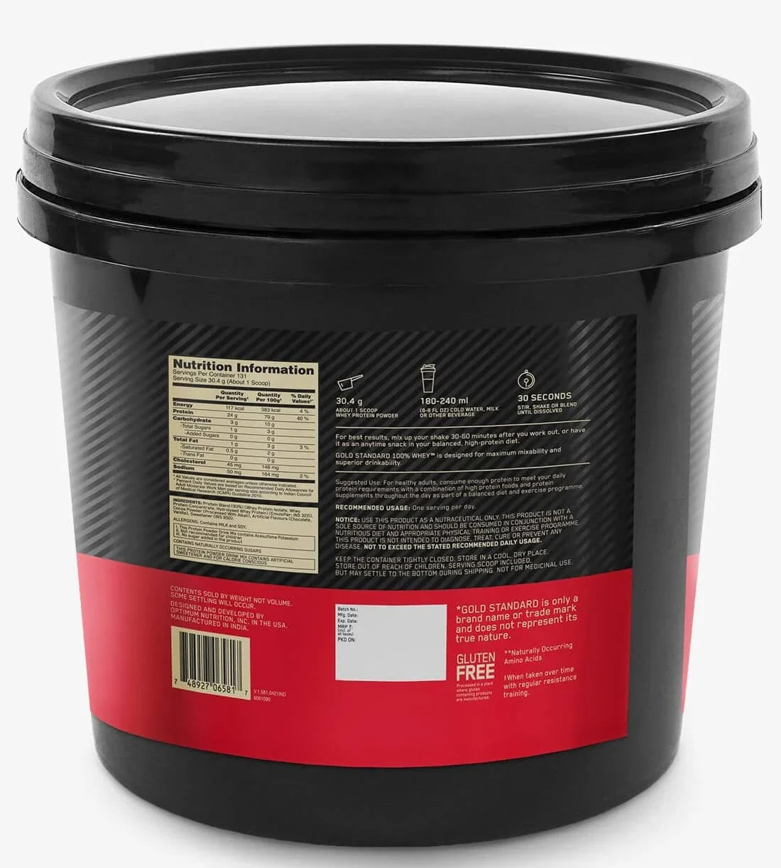 ON (Optimum Nutrition) Gold Standard 100% Whey Protein