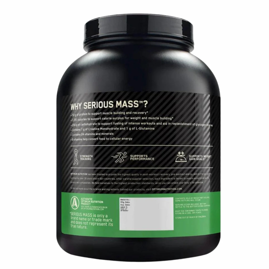(ON) Optimum Nutrition Serious Mass Gainer (CHOCOLATE)