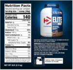 Dymatize Elite 100% Whey Protein Powder, Pre and Post Workout Protein Powder (5 lbs, 2.3 kg, Rich Chocolate)
