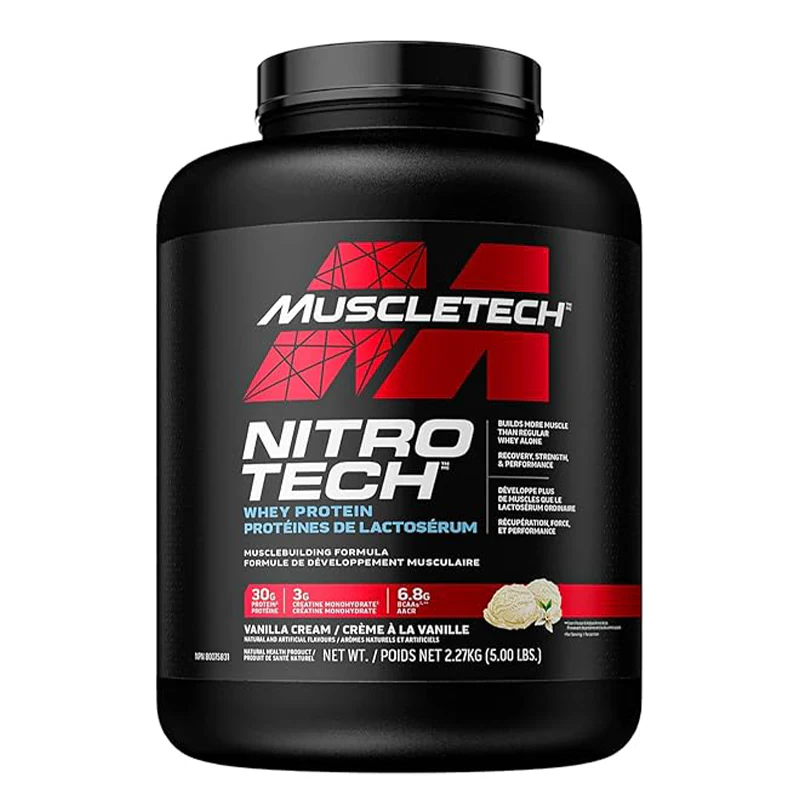 Muscletech Nitrotech whey protein 3.75 lbs