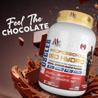 Americanz Muscles Professional Iso Hydro, 910 g (2 lb), Chocolate Truffle with Free Shaker