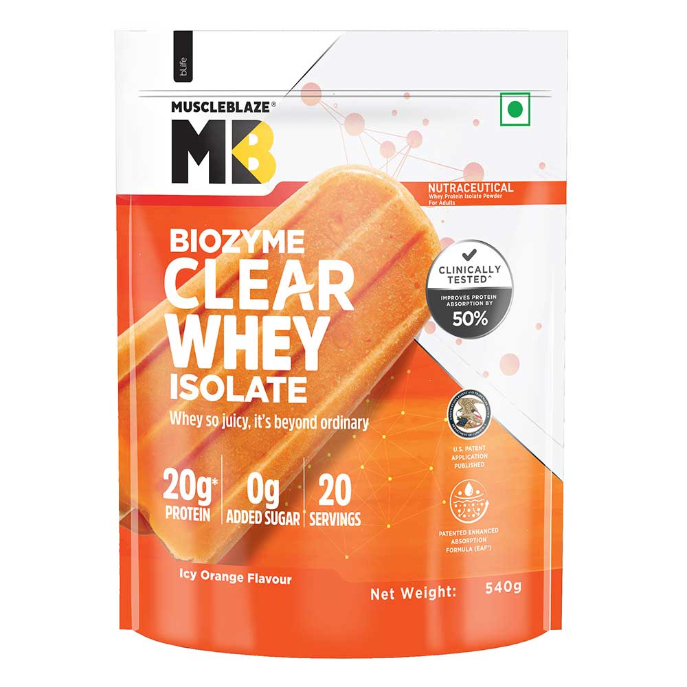 MuscleBlaze Biozyme Clear Whey Isolate