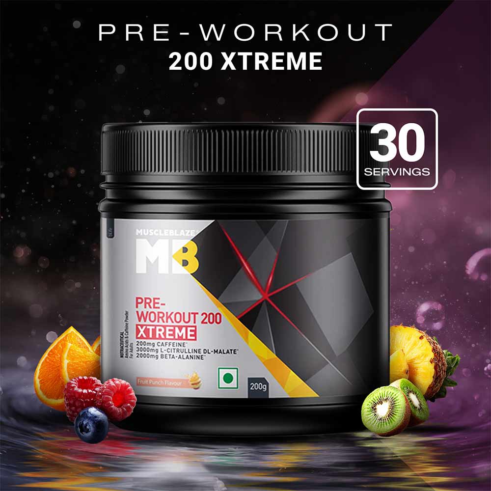 MuscleBlaze PRE Workout 200 Xtreme