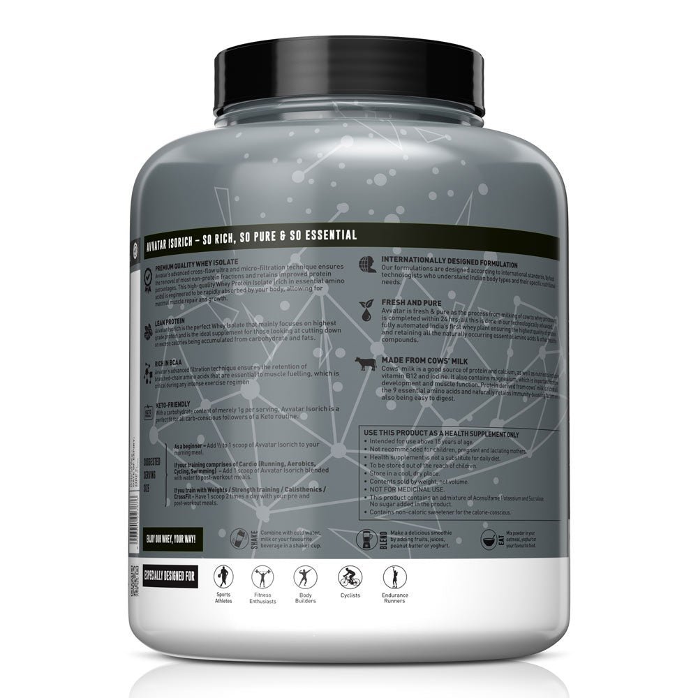 Avvatar Isorich 2 kg Whey - Image 3
