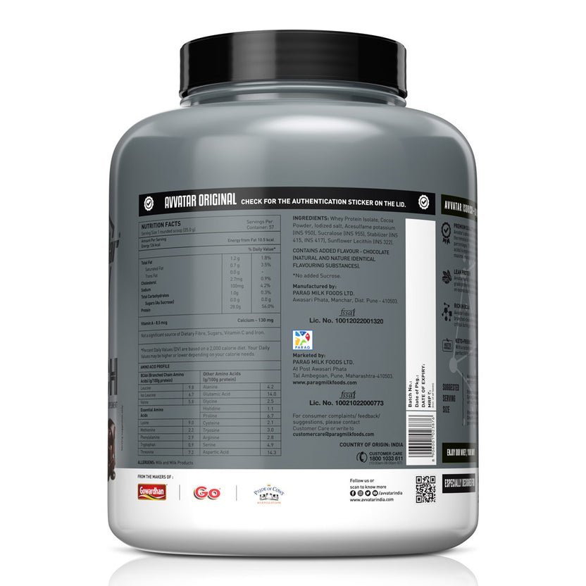Avvatar Isorich 2 kg Whey - Image 2