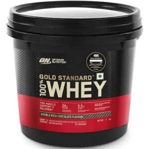ON Gold Standard 100% Whey Protein Powder Double Rich Chocolate 4 kg
