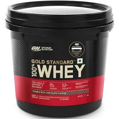 ON Gold Standard 100% Whey Protein Powder Double Rich Chocolate 4 kg