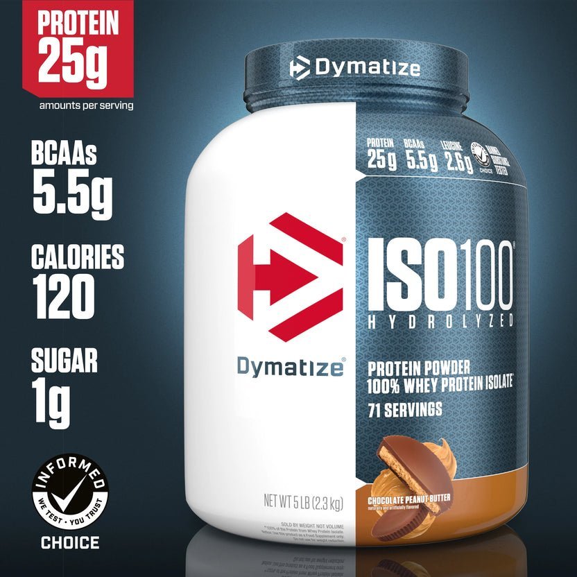 Dymatize ISO100 Hydrolyzed Whey 5 lb 2.3 kg - Image 3