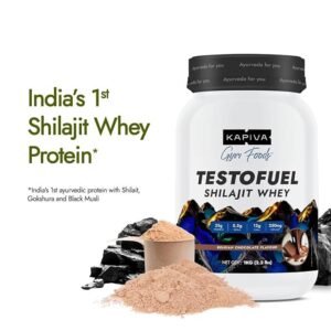 Kapiva Testofuel Shilajit Whey Protein