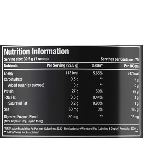 One Science Nutrition (OSN) 100% Iso Gold whey 2 kg - Image 3