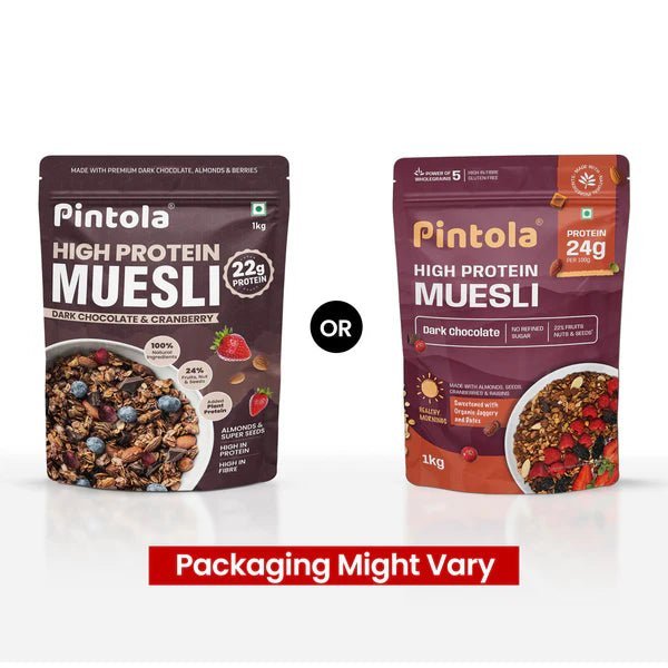 High Protein Dark Chocolate & Cranberry Muesli - Image 4