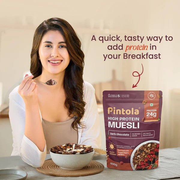 High Protein Dark Chocolate & Cranberry Muesli - Image 2