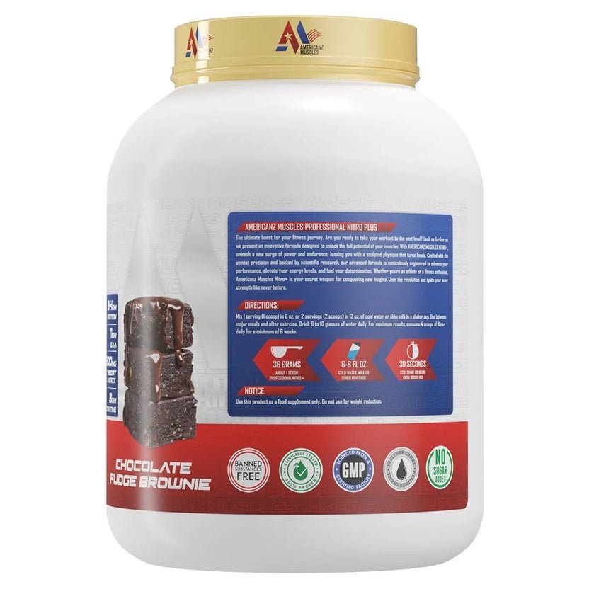 Americanz Muscles Professional Nitro+, 1.82 kg - Image 2