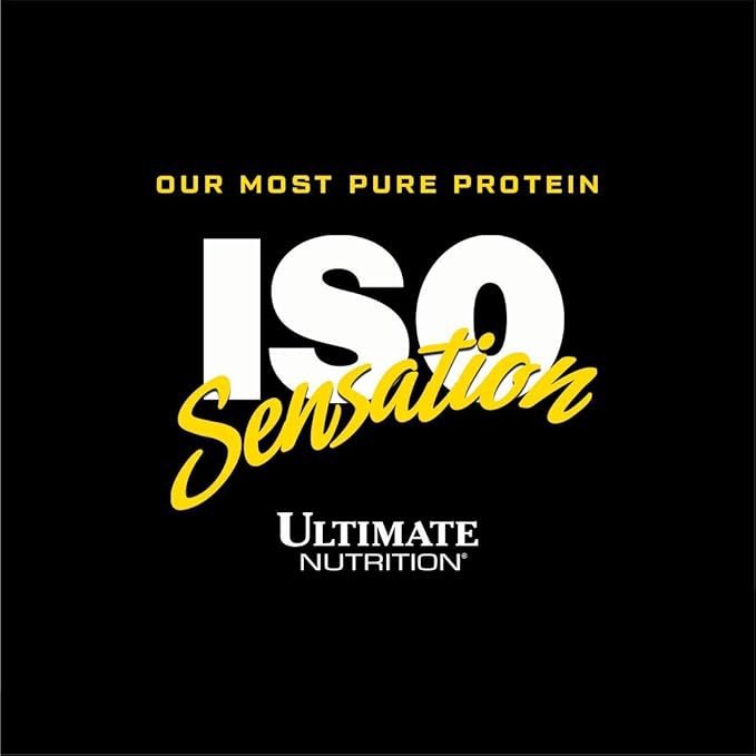 Ultimate Nutrition Iso Sensation Whey Protein (5 pounds, Chocolate Fudge) - Image 2