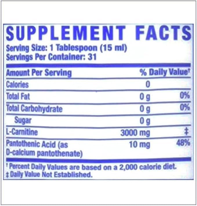 Ronnie Coleman Signature Series L-Carnitine 3000,Liquid Dietary - Image 2