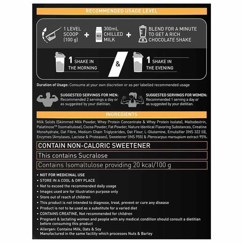 MuscleBlaze High Protein Gold Gainer - 3 Kg - Image 4