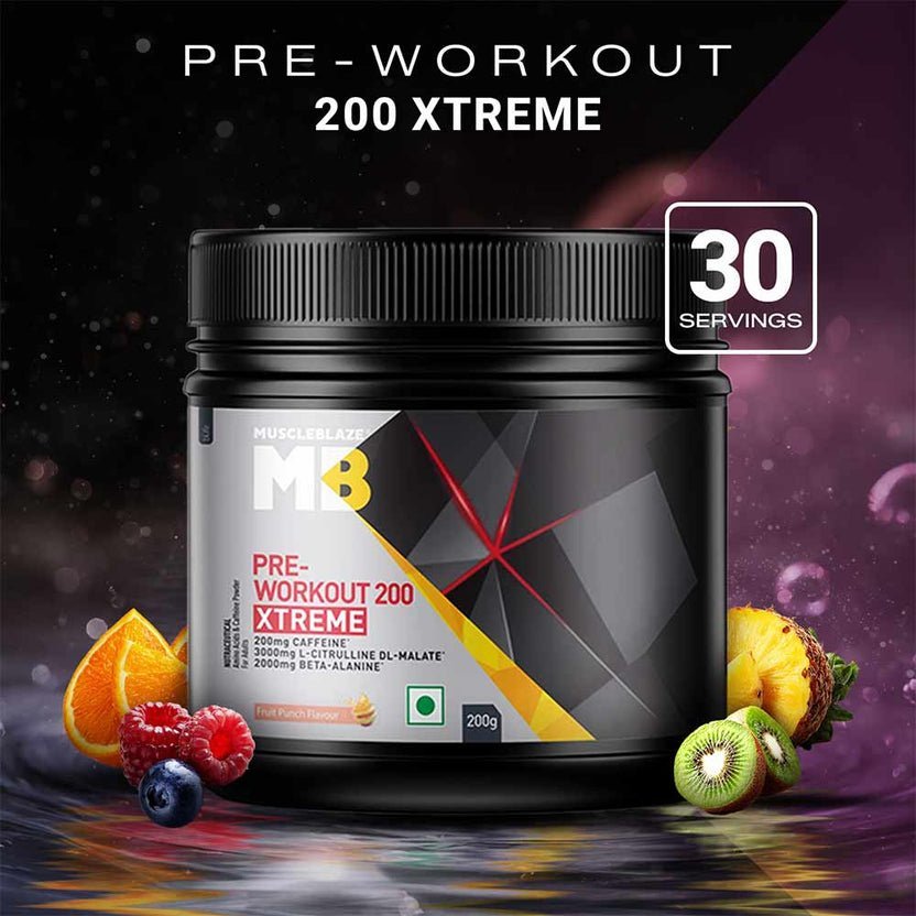 MuscleBlaze PRE Workout 200 Xtreme - Image 2