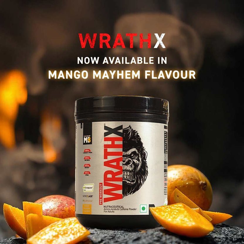 MuscleBlaze Pre Workout WrathX 340g - Image 2