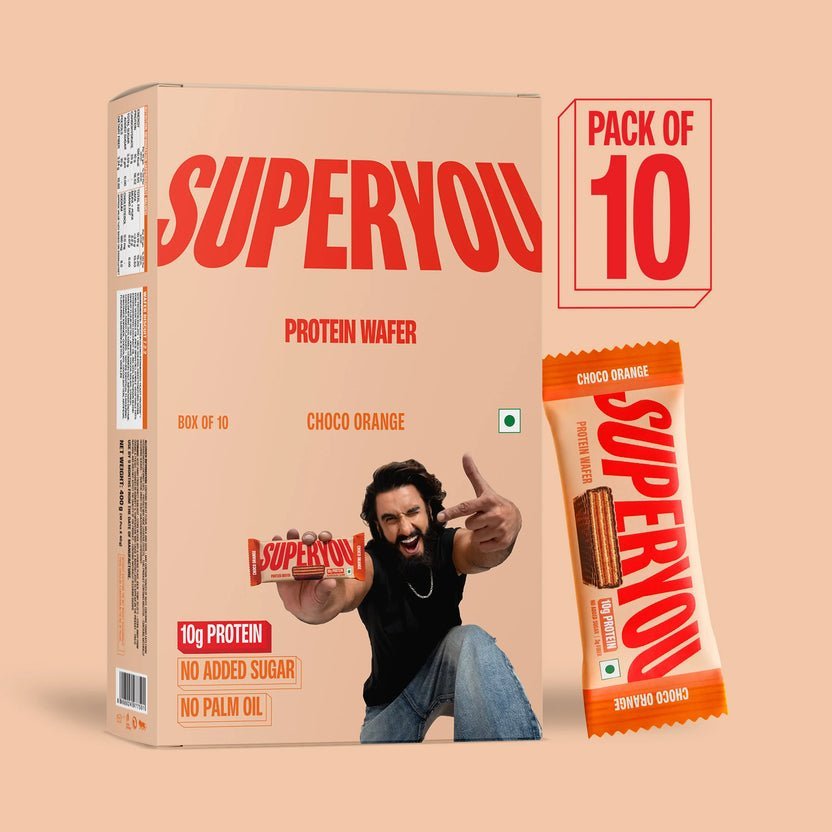ORANGE PROTEIN WAFER - PACK OF 10